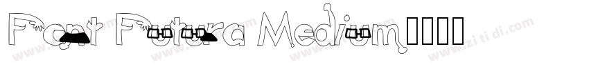 Font Futura Medium字体转换
